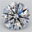 Del inventario de diamantes de laboratorio, 2.03 quilates, Redondo , Color E, claridad VS1 y certificado IGI