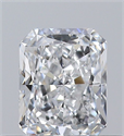Natural Diamond 0.37 Carats, Radiant with  Cut, E Color, VVS1 Clarity and Certified by GIA