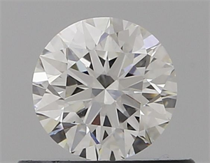 Foto Diamante Natural 0.42 quilates, Redondo , Color G, claridad VVS1 y certificado GIA de