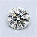 Diamante Natural 1.03 quilates, Redondo , Color L, claridad I1 y certificado GIA