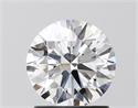Del inventario de diamantes de laboratorio, 1.28 quilates, Redondo , Color D, claridad VVS2 y certificado IGI