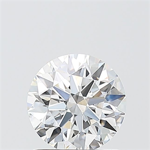 Picture of Lab Grown Diamond 1.05 Carats, Round with Ideal Cut, E Color, VS1 Clarity and Certified by IGI