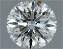 Diamante Natural 0.58 quilates, Redondo , Color I, claridad VVS1 y certificado IGI