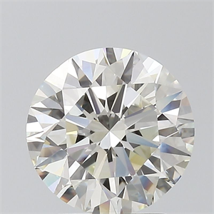 Picture of Natural Diamond 2.00 Carats, Round with Excellent Cut, I Color, VVS2 Clarity and Certified by IGI