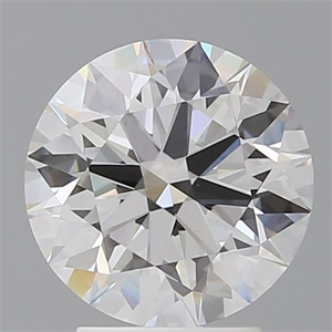 Picture of Lab Grown Diamond 3.08 Carats, Round with Ideal Cut, E Color, VVS2 Clarity and Certified by IGI