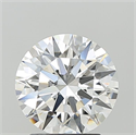 Del inventario de diamantes de laboratorio, 2.08 quilates, Redondo , Color D, claridad VVS2 y certificado IGI