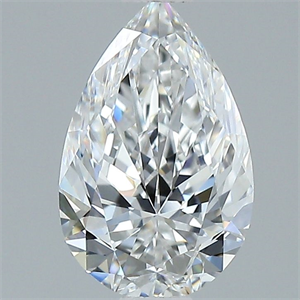 Foto Diamante Natural 1.00 quilates, De pera , Color E, claridad VVS1 y certificado GIA de