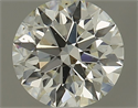 Diamante Natural 0.67 quilates, Redondo , Color J, claridad SI2 y certificado GIA