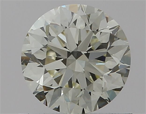 Picture of Natural Diamond 0.70 Carats, Round with Very Good Cut, J Color, VS2 Clarity and Certified by IGI