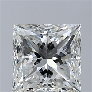 Foto Diamante Natural 1.51 quilates, Princesa , Color I, claridad VVS1 y certificado GIA de