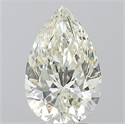 Natural Diamond 3.05 Carats, Pear with  Cut, J Color, SI2 Clarity and Certified by IGI