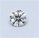 Natural Diamond 0.40 Carats, Round with Very Good Cut, I Color, VS1 Clarity and Certified by GIA