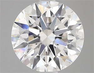 Picture of Lab Grown Diamond 2.02 Carats, Round with Ideal Cut, D Color, VS1 Clarity and Certified by IGI