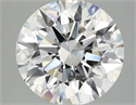 Lab Grown Diamond 3.06 Carats, Round with Ideal Cut, F Color, VVS2 Clarity and Certified by IGI