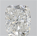 Natural Diamond 2.50 Carats, Cushion with  Cut, F Color, VS2 Clarity and Certified by GIA