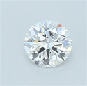 Del inventario de diamantes de laboratorio, 0.71 quilates, Redondo , Color E, claridad VVS2 y certificado IGI