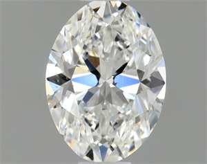 Picture of Natural Diamond 0.50 Carats, Oval with  Cut, E Color, VS2 Clarity and Certified by GIA