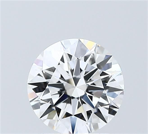 Picture of Lab Grown Diamond 1.53 Carats, Round with Ideal Cut, D Color, VVS2 Clarity and Certified by IGI