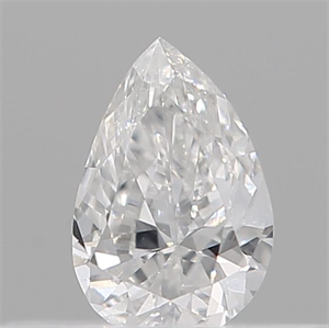 Foto Diamante Natural 0.11 quilates, De pera , Color E, claridad SI1 y certificado IGI de