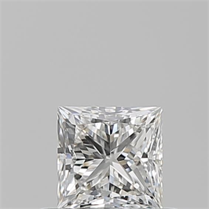 Picture of Natural Diamond 0.50 Carats, Princess with  Cut, G Color, VS1 Clarity and Certified by GIA