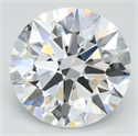 Del inventario de diamantes de laboratorio, 3.64 quilates, Redondo , Color D, claridad VVS1 y certificado IGI