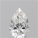 Natural Diamond 0.50 Carats, Pear with  Cut, G Color, VS1 Clarity and Certified by GIA