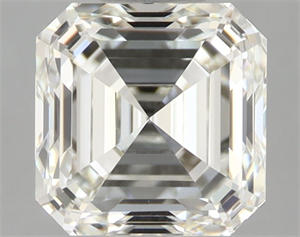 Foto Diamante Natural 1.02 quilates, Asscher , Color I, claridad VS1 y certificado IGI de