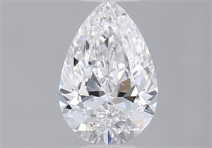 Picture of Natural Diamond 0.31 Carats, Pear with  Cut, E Color, VS2 Clarity and Certified by GIA