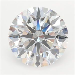 Picture of Lab Grown Diamond 3.03 Carats, Round with Ideal Cut, D Color, VVS1 Clarity and Certified by IGI