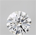 Del inventario de diamantes de laboratorio, 1.25 quilates, Redondo , Color D, claridad VVS2 y certificado IGI
