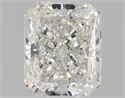 Natural Diamond 0.70 Carats, Radiant with  Cut, J Color, VS1 Clarity and Certified by GIA