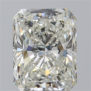 Picture of Natural Diamond 1.50 Carats, Radiant with  Cut, J Color, VVS2 Clarity and Certified by GIA