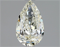 Diamante Natural 0.90 quilates, De pera , Color J, claridad SI2 y certificado HRD