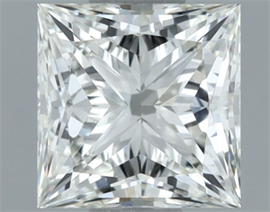 Foto Diamante Natural 1.04 quilates, Princesa , Color H, claridad IF y certificado IGI de