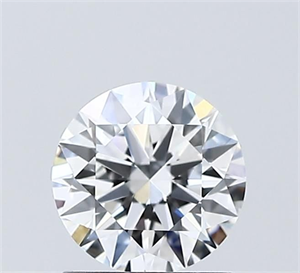 Picture of Lab Grown Diamond 1.05 Carats, Round with Ideal Cut, D Color, VVS2 Clarity and Certified by IGI