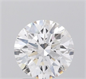 Lab Grown Diamond 2.06 Carats, Round with Ideal Cut, F Color, VVS2 Clarity and Certified by IGI