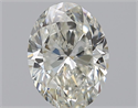 Diamante Natural 0.73 quilates, Ovalado , Color I, claridad VS1 y certificado GIA