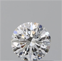 Diamante Natural 0.46 quilates, Redondo , Color G, claridad IF y certificado GIA