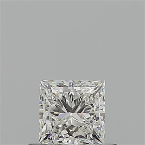 Picture of Natural Diamond 0.50 Carats, Princess with  Cut, G Color, VS1 Clarity and Certified by GIA