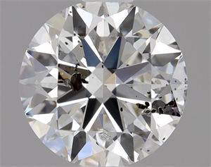 Foto Diamante Natural 0.71 quilates, Redondo , Color D, claridad SI2 y certificado HRD de