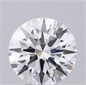Del inventario de diamantes de laboratorio, 4.29 quilates, Redondo , Color D, claridad VVS2 y certificado IGI