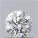 Diamante Natural 0.40 quilates, Redondo , Color F, claridad VS2 y certificado GIA