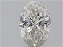 Diamante Natural 1.20 quilates, Ovalado , Color G, claridad SI2 y certificado HRD