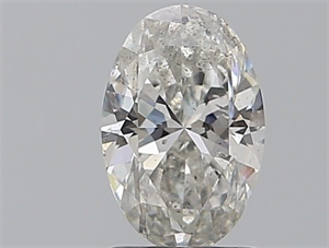 Foto Diamante Natural 1.20 quilates, Ovalado , Color G, claridad SI2 y certificado HRD de