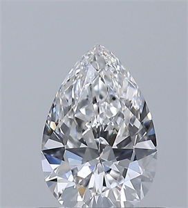 Foto Diamante Natural 0.50 quilates, De pera , Color E, claridad SI2 y certificado GIA de