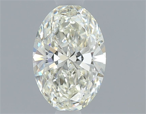 Picture of Natural Diamond 0.50 Carats, Oval with  Cut, K Color, VVS2 Clarity and Certified by GIA
