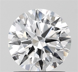 Picture of Lab Grown Diamond 1.02 Carats, Round with Ideal Cut, D Color, VVS2 Clarity and Certified by IGI