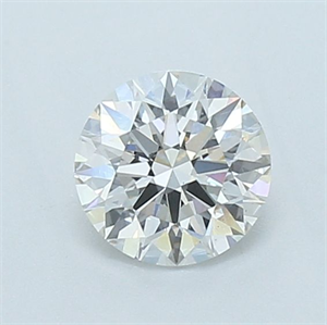 Picture of Lab Grown Diamond 1.01 Carats, Round with Ideal Cut, F Color, VS1 Clarity and Certified by IGI