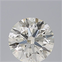 Natural Diamond 0.40 Carats, Round with Excellent Cut, H Color, VVS2 Clarity and Certified by IGI