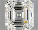 Natural Diamond 1.00 Carats, Asscher with  Cut, J Color, VS2 Clarity and Certified by GIA